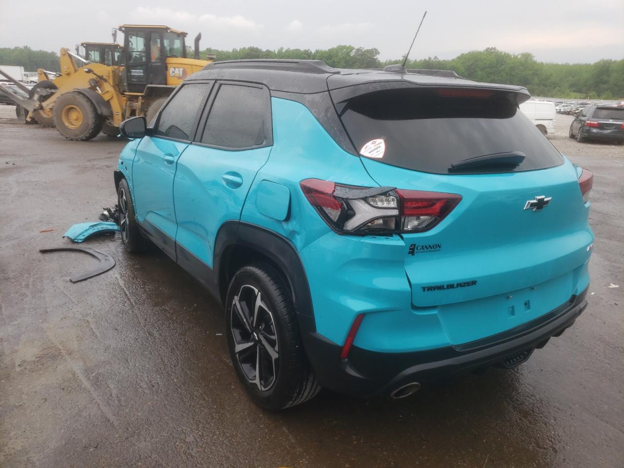 Photo 3 from auction – 2021 CHEVROLET TRAILBLAZE with VIN KL79MTSL4MB120864