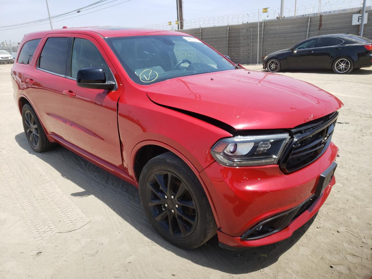 DODGE DURANGO SX 2018 with VIN 1C4RDHAG7JC495206 - Photo from auction