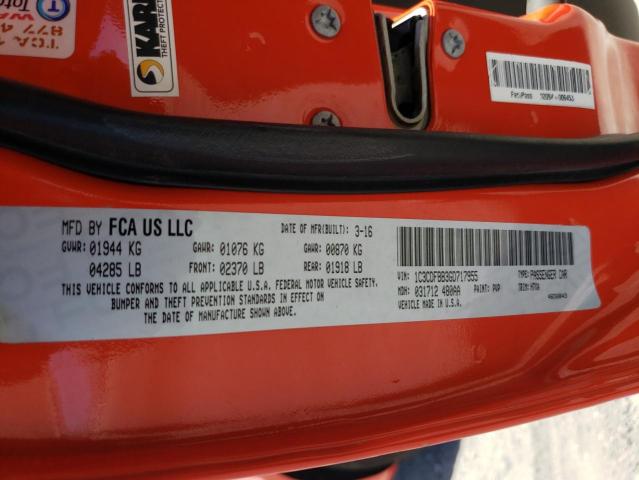 Photo 10 from auction – 2016 DODGE DART SXT with VIN 1C3CDFBB3GD717955