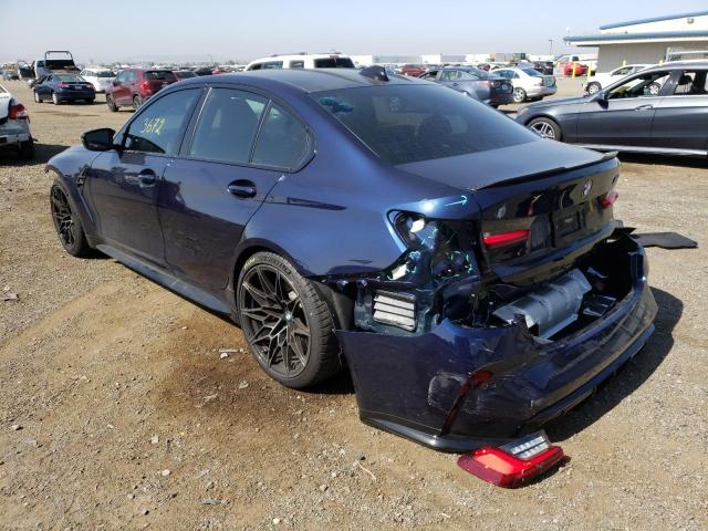 Photo 3 from auction – 2022 BMW M3 COMPETI with VIN WBS43AY04NFM03804