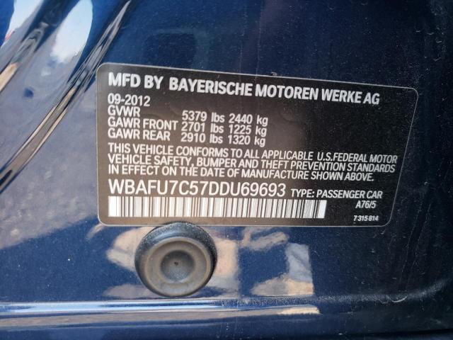 Photo 10 from auction – 2013 BMW 535 XI with VIN WBAFU7C57DDU69693