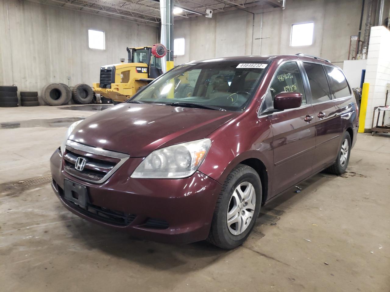 Photo 2 from auction – 2007 HONDA ODYSSEY EX with VIN 5FNRL38787B037990