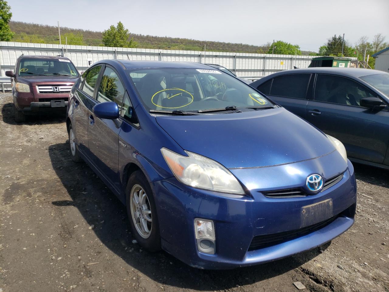 TOYOTA PRIUS 2010 with VIN JTDKN3DUXA0074889 - Photo from auction