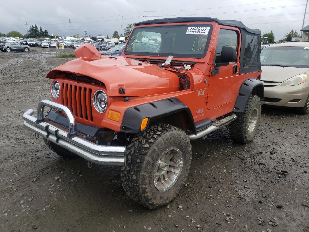 Photo 2 from auction – 2005 JEEP WRANGLER X with VIN 1J4FA39S05P325009