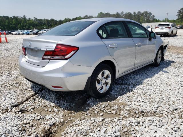 Photo 4 from auction – 2013 HONDA CIVIC LX with VIN 2HGFB2F51DH558980