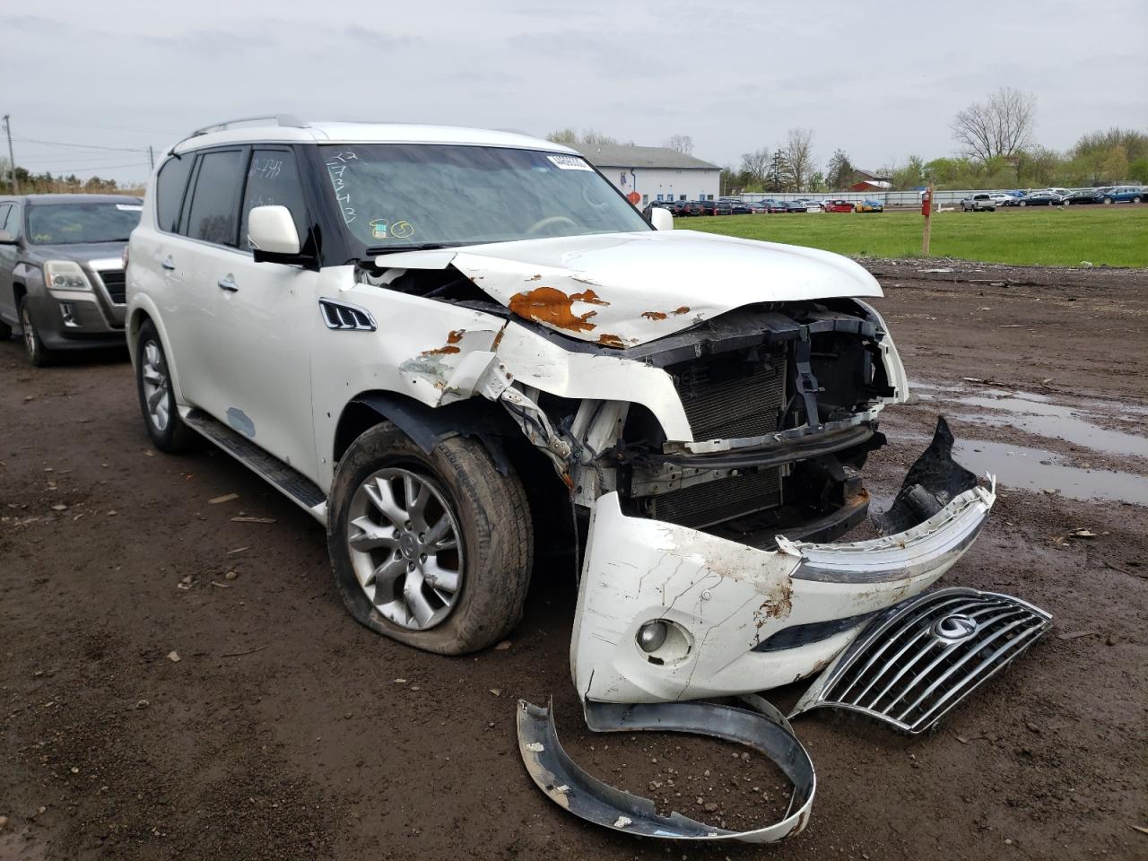 INFINITI QX56 2011 with VIN JN8AZ2NC4B9301995 - Photo from auction