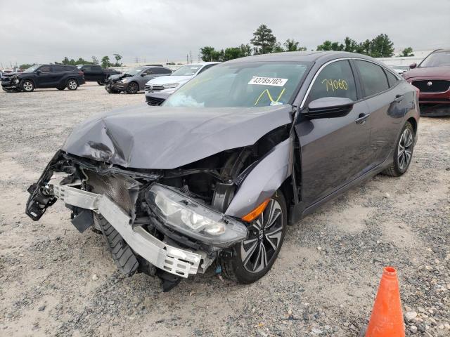 Photo 2 from auction – 2017 HONDA CIVIC EXL with VIN 19XFC1F71HE000099