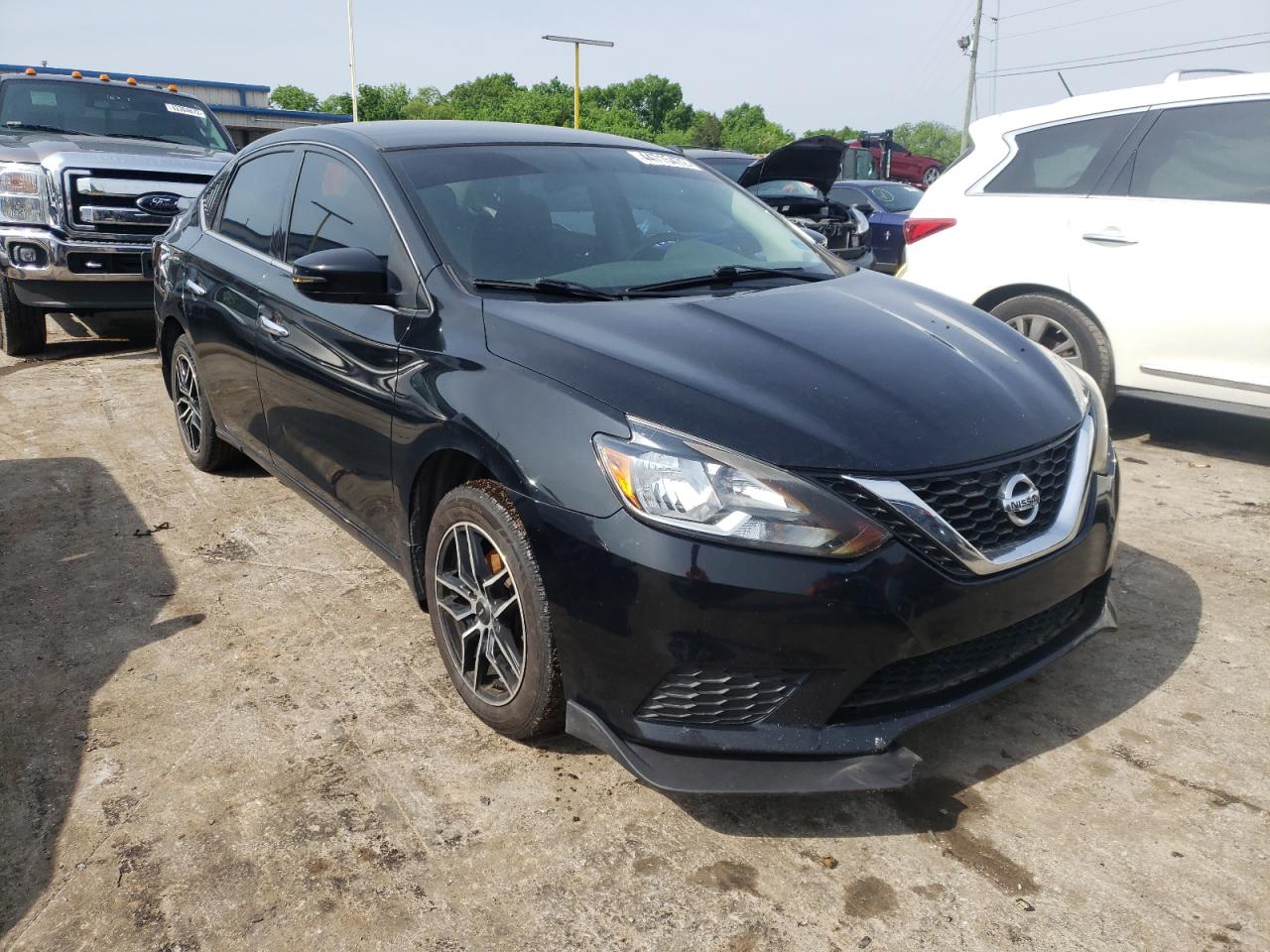 NISSAN SENTRA S 2016 with VIN 3N1AB7AP5GY322011 - Photo from auction