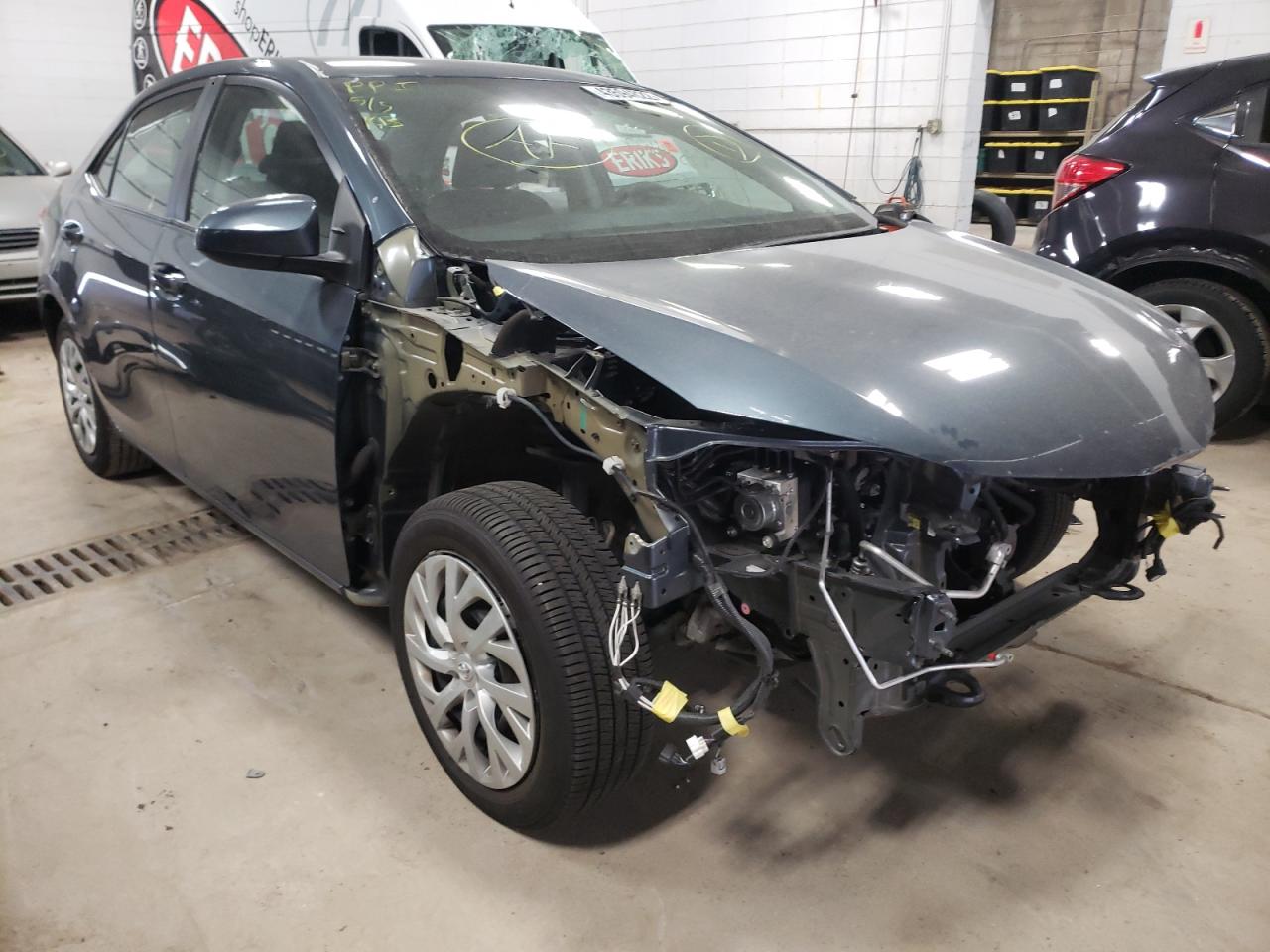 TOYOTA COROLLA L 2018 with VIN 2T1BURHEXJC990390 - Photo from auction