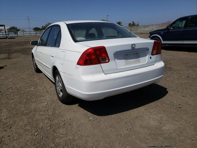 Photo 3 from auction – 2002 HONDA CIVIC LX with VIN 2HGES15532H525175