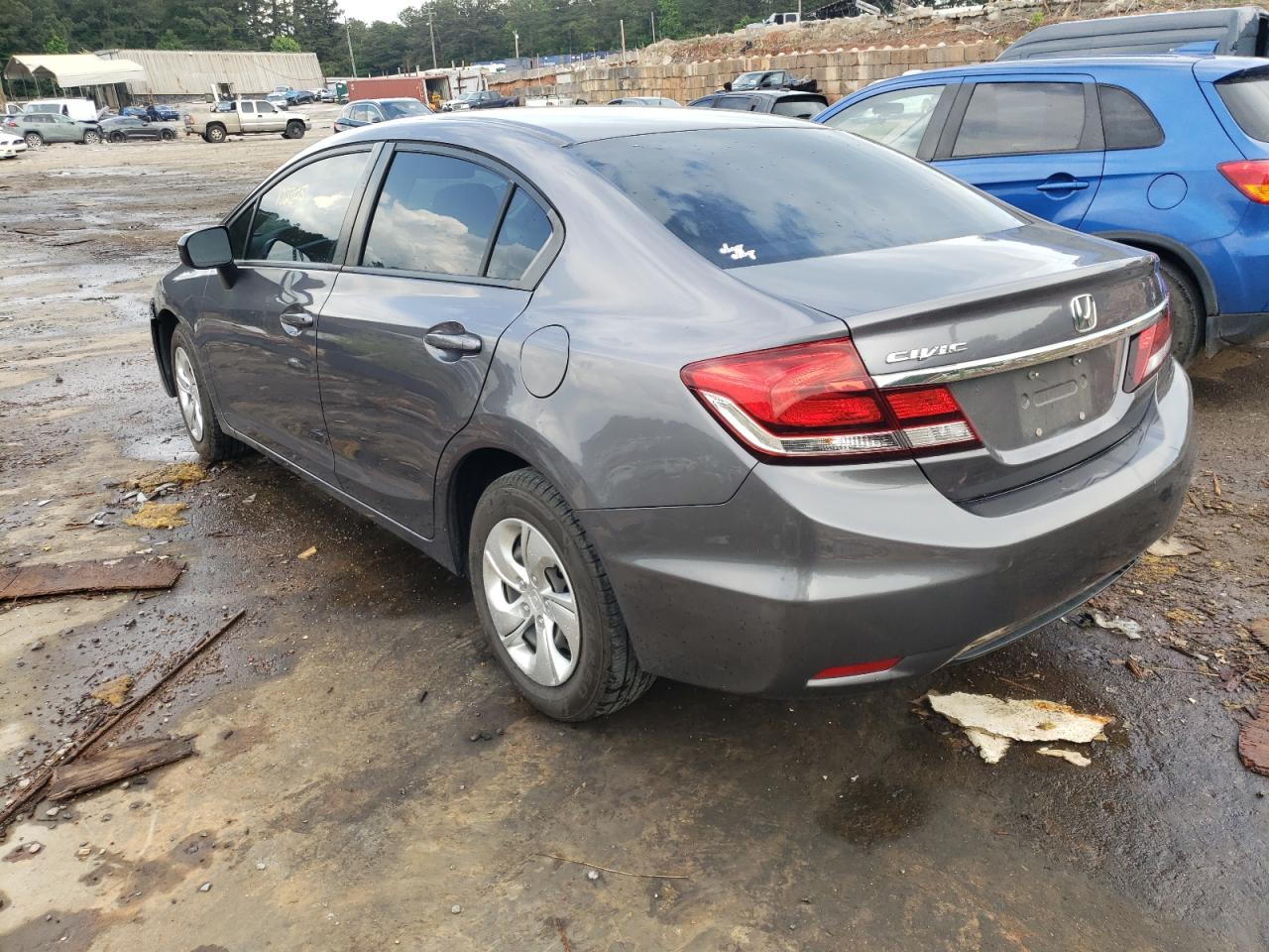 Photo 3 from auction – 2014 HONDA CIVIC LX with VIN 19XFB2F51EE202332