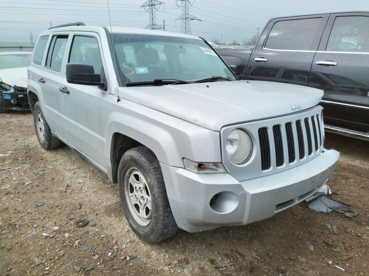 Photo 1 from auction – 2010 JEEP PATRIOT SP with VIN 1J4NT2GA3AD653286