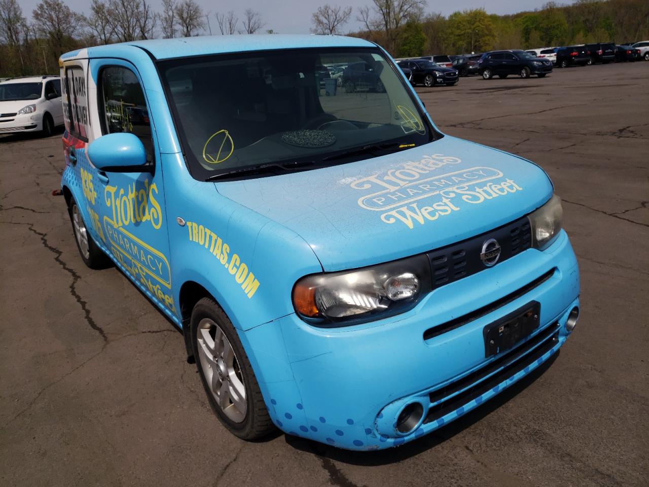 NISSAN CUBE BASE 2010 with VIN JN8AZ2KR0AT165455 - Photo from auction