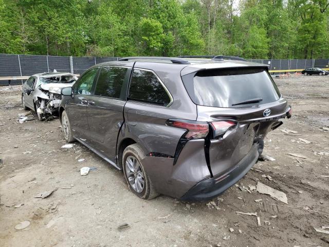 Photo 3 from auction – 2021 TOYOTA SIENNA LE with VIN 5TDKRKEC1MS033055