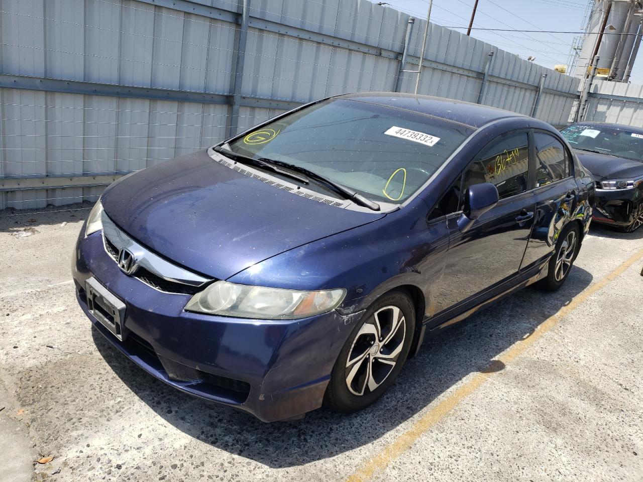 Photo 2 from auction – 2010 HONDA CIVIC LX with VIN 19XFA1F57AE044991