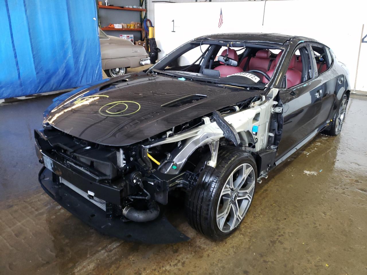 Photo 2 from auction – 2021 KIA STINGER with VIN KNAE15LA8M6092205