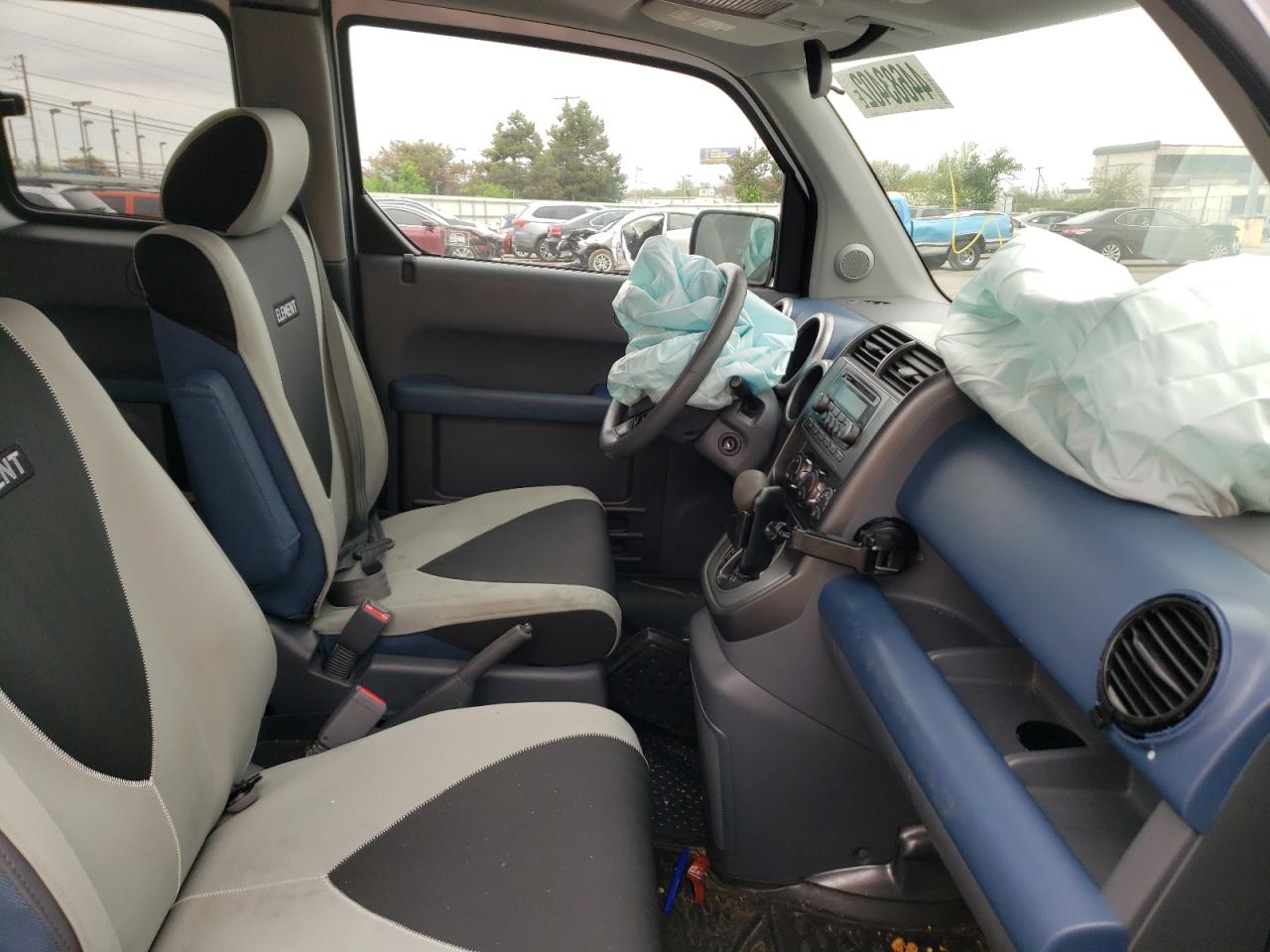 Photo 5 from auction – 2005 HONDA ELEMENT EX with VIN 5J6YH18625L012239