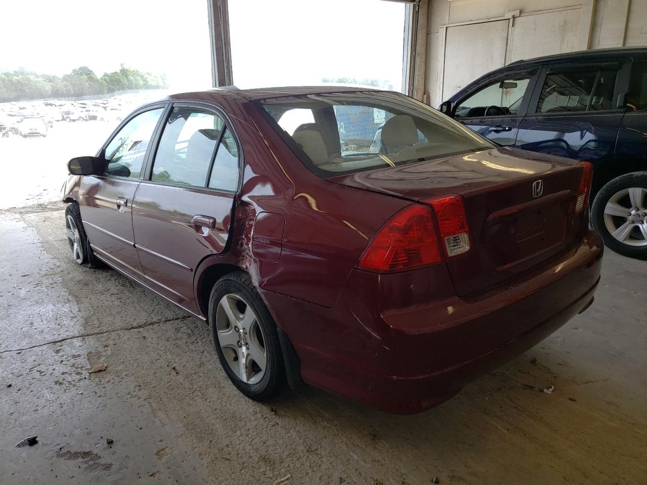 Photo 3 from auction – 2004 HONDA CIVIC EX with VIN 2HGES26734H512550
