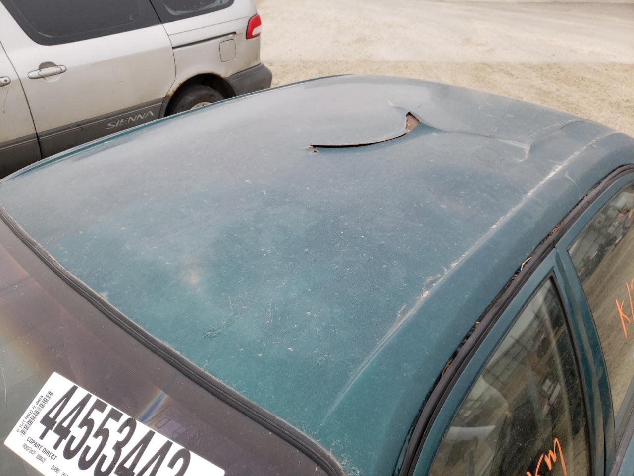 Photo 9 from auction – 1997 TOYOTA TERCEL CE with VIN JT2BC51L2V0279442