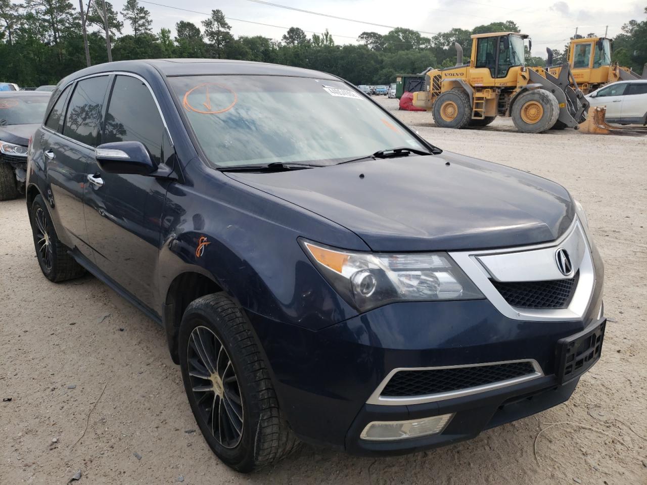 ACURA MDX TECHNO 2013 with VIN 2HNYD2H39DH509937 - Photo from auction