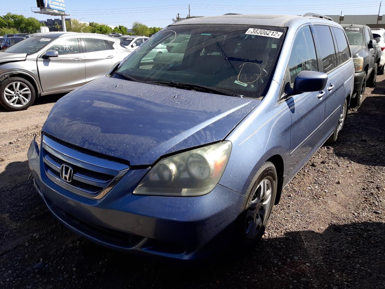 Photo 2 from auction – 2006 HONDA ODYSSEY EX with VIN 5FNRL38666B051070