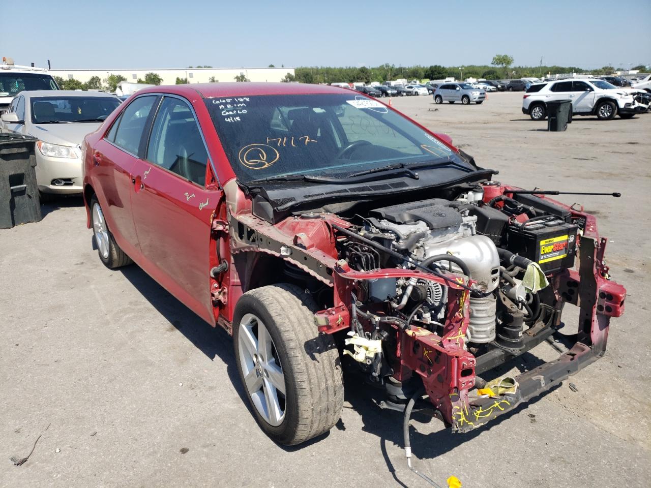 TOYOTA CAMRY L 2014 with VIN 4T1BF1FK3EU767567 - Photo from auction