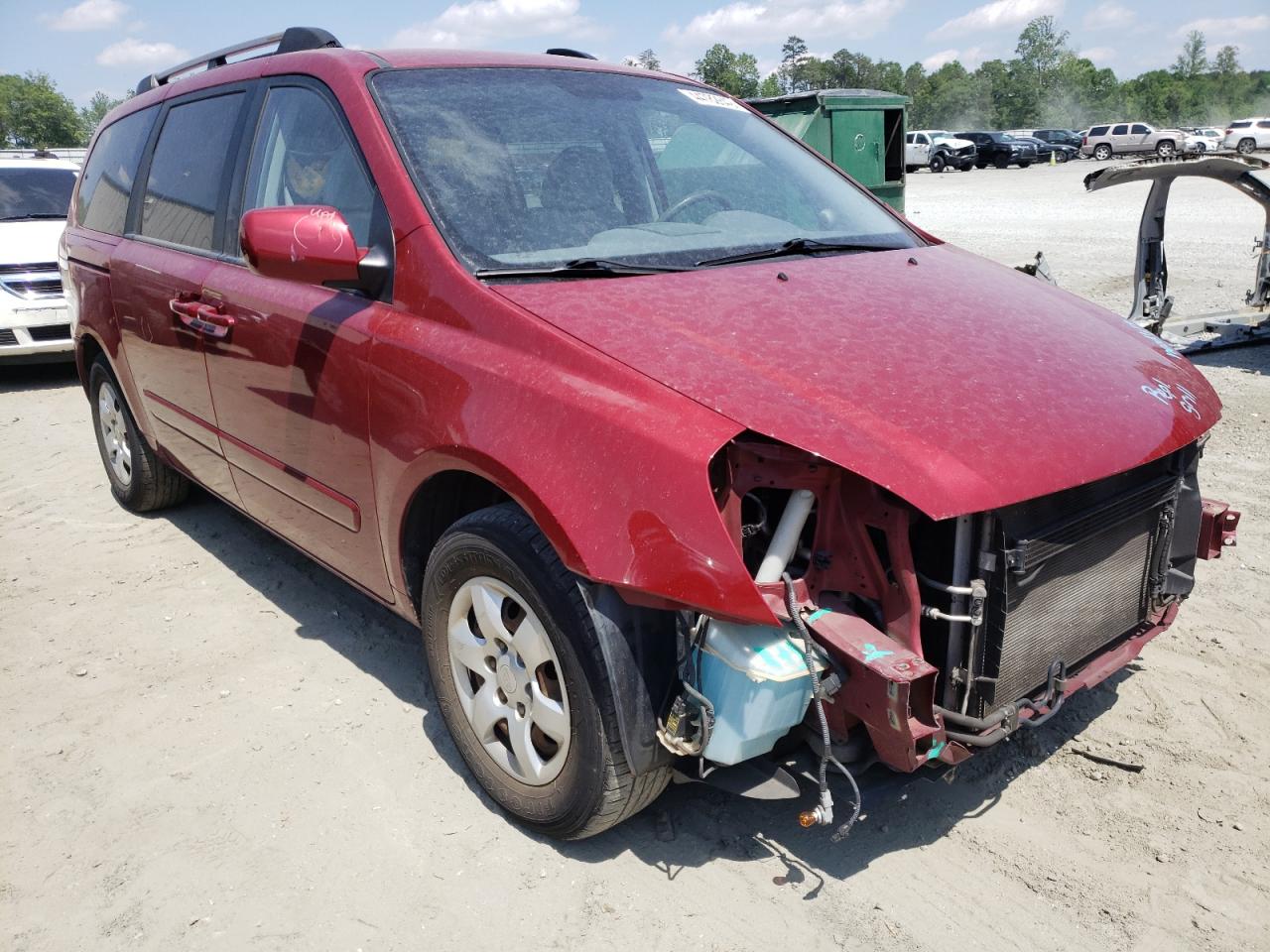 Photo 1 from auction – 2007 KIA SEDONA EX with VIN KNDMB233376110075