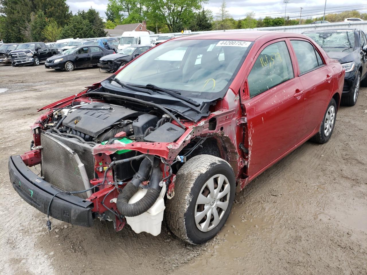 Photo 2 from auction – 2009 TOYOTA COROLLA BA with VIN 1NXBU40E69Z001428