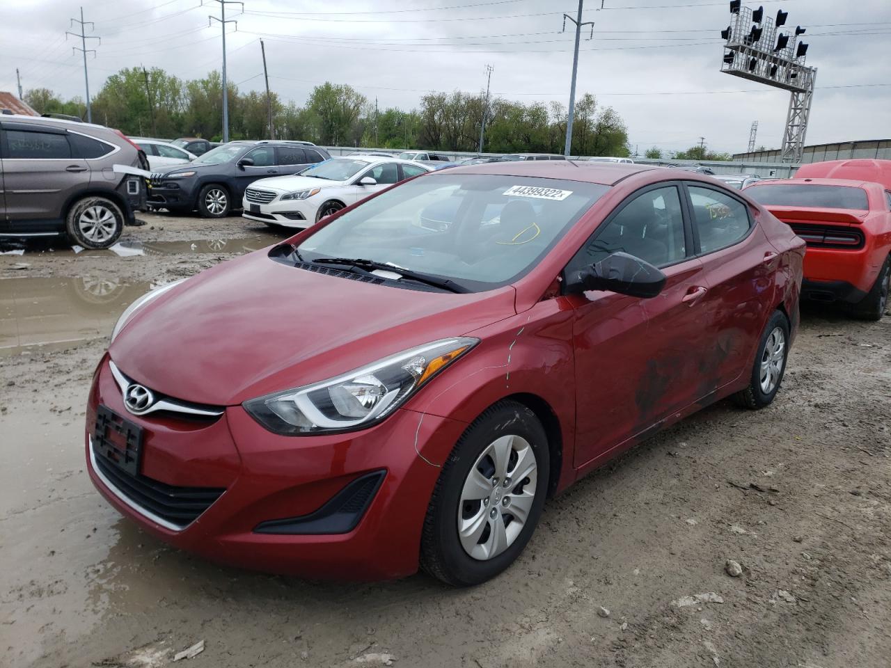 Photo 2 from auction – 2016 HYUNDAI ELANTRA SE with VIN 5NPDH4AE2GH674353