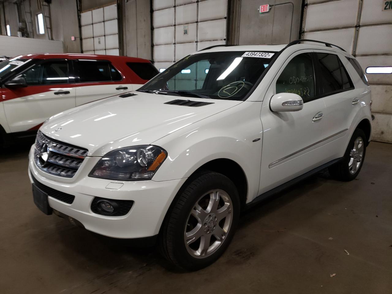 Photo 2 from auction – 2008 MERCEDES-BENZ ML 350 with VIN 4JGBB86E48A331430