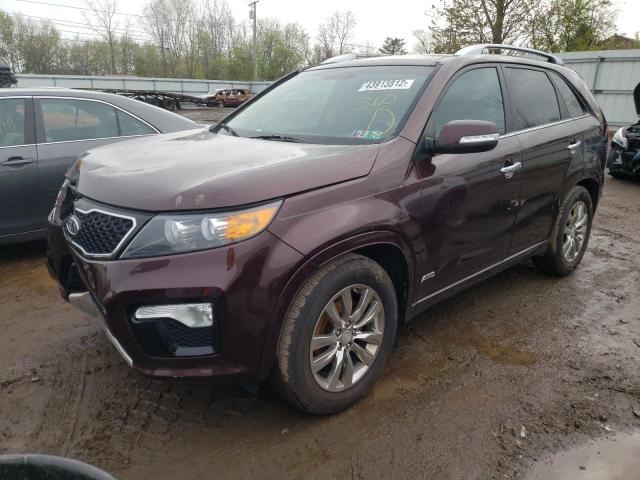 Photo 2 from auction – 2013 KIA SORENTO SX with VIN 5XYKWDA26DG382906