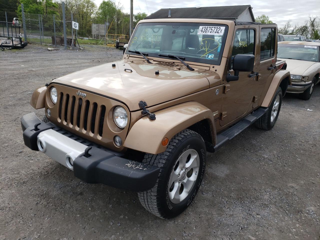 Photo 2 from auction – 2015 JEEP WRANGLER U with VIN 1C4BJWEG2FL638935