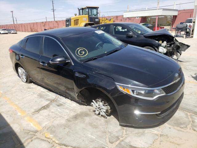 KIA OPTIMA LX 2018 with VIN 5XXGT4L35JG183205 - Photo from auction