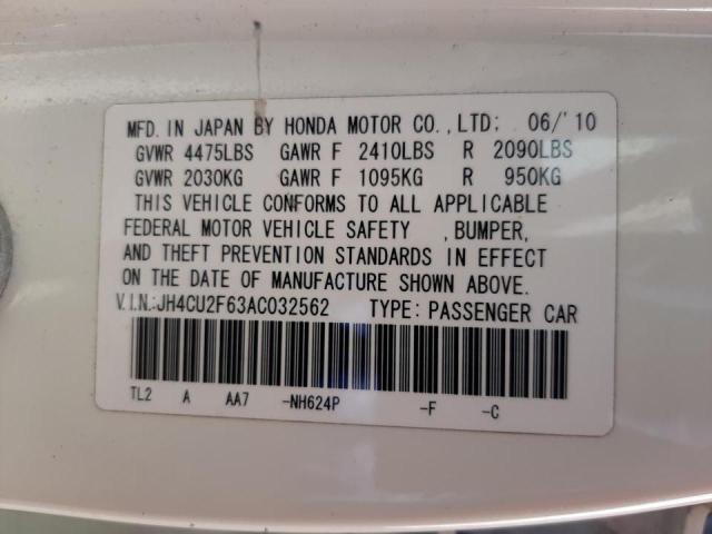 Photo 10 from auction – 2010 ACURA TSX with VIN JH4CU2F63AC032562