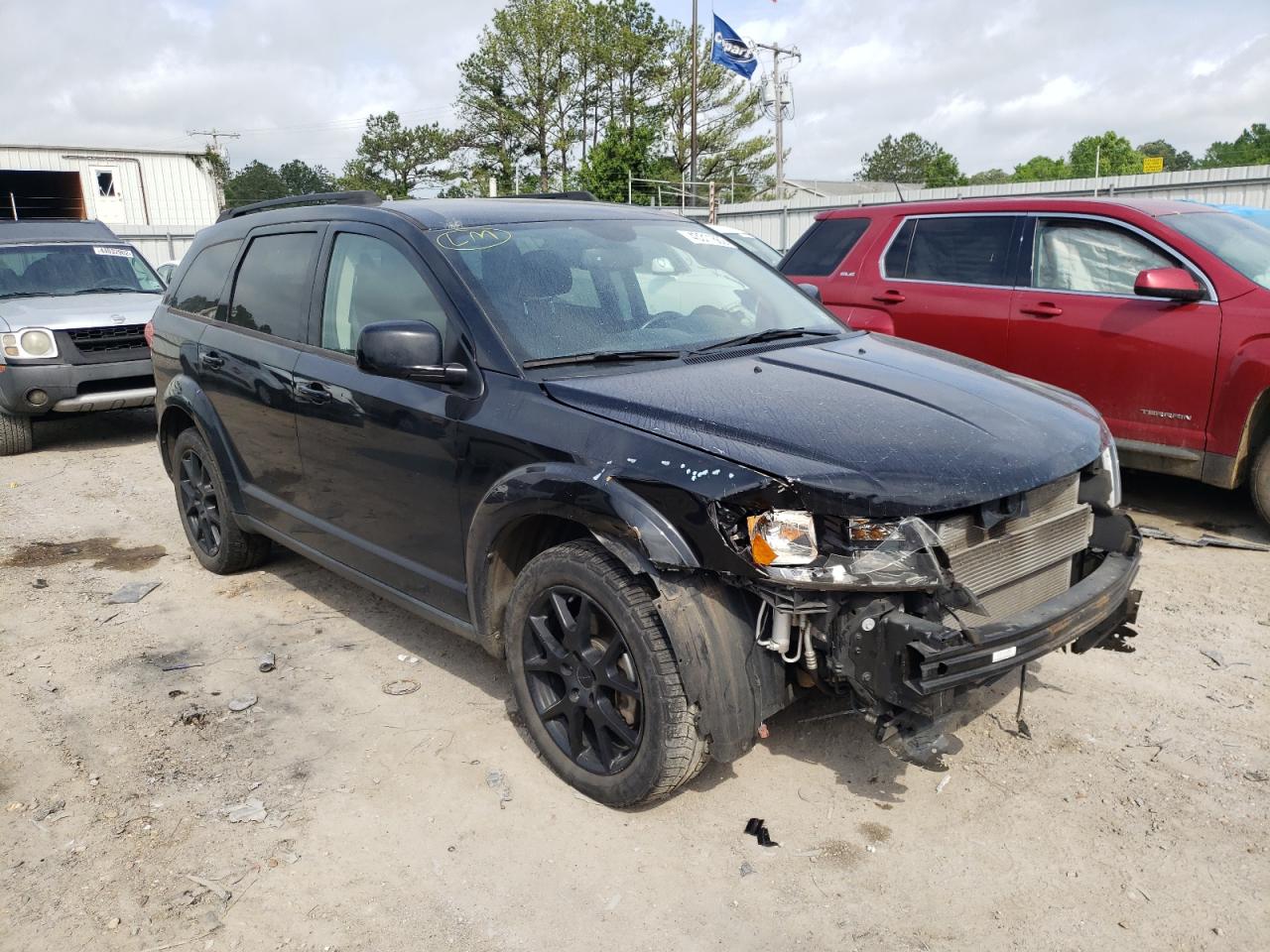 DODGE JOURNEY SX 2015 with VIN 3C4PDCBB0FT718758 - Photo from auction