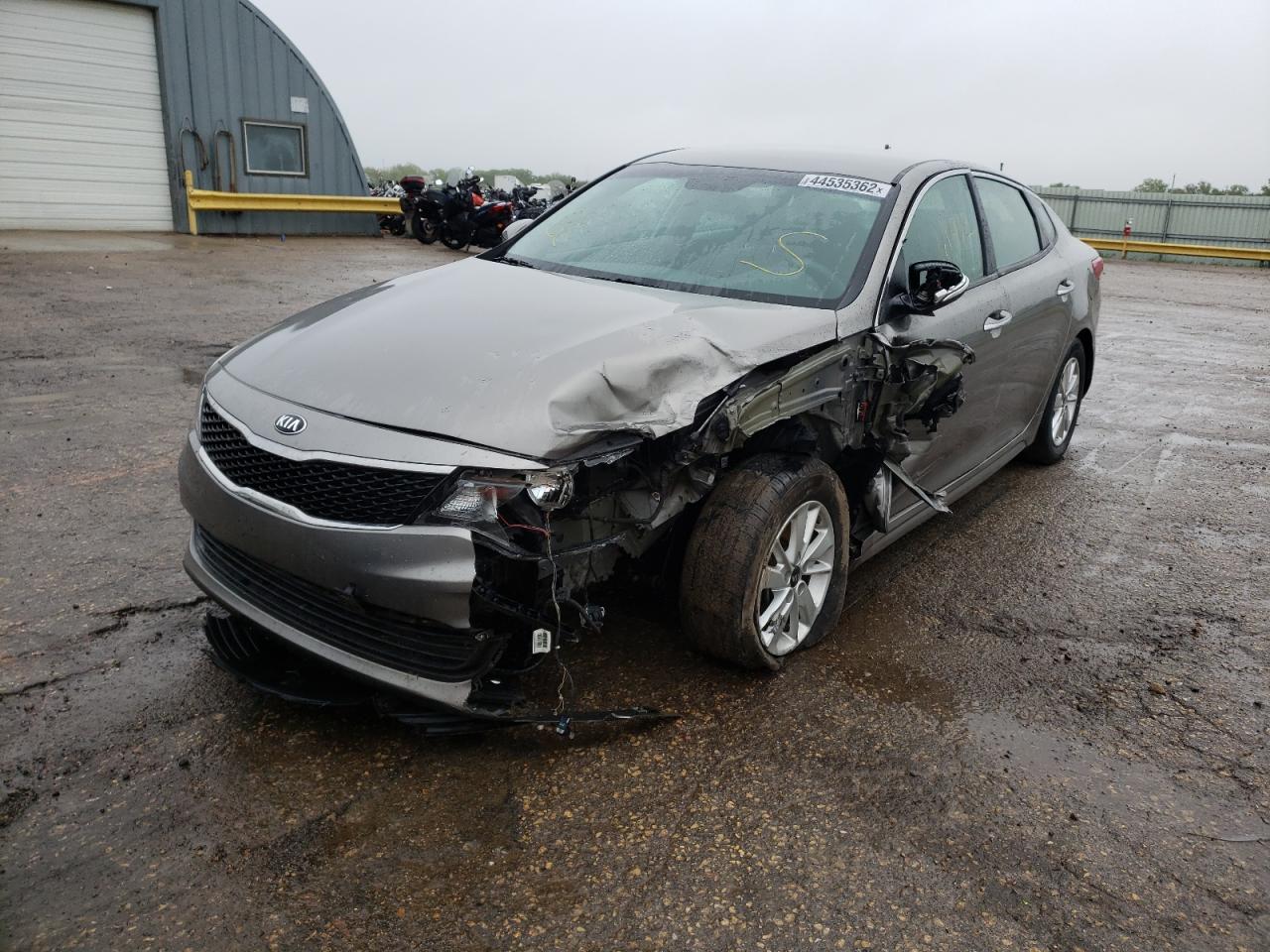 Photo 2 from auction – 2016 KIA OPTIMA LX with VIN 5XXGT4L35GG037895