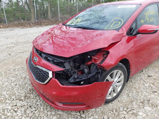 Photo 9 from auction – 2014 KIA FORTE LX with VIN KNAFX4A65E5183676