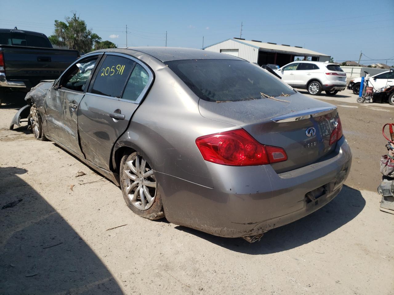 Photo 3 from auction – 2007 INFINITI G35 with VIN JNKBV61E17M703289