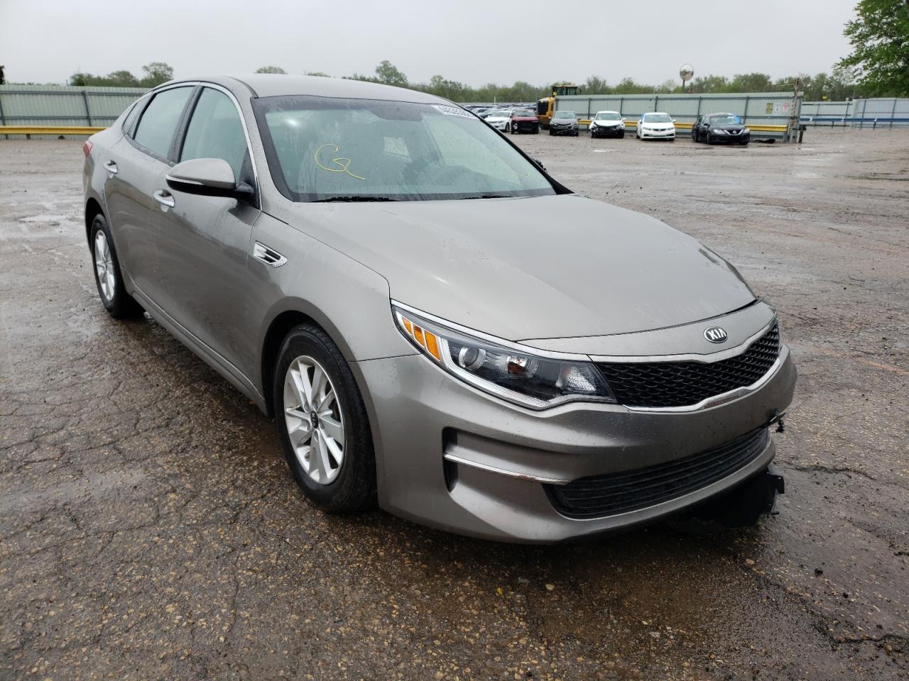 KIA OPTIMA LX 2016 with VIN 5XXGT4L35GG037895 - Photo from auction