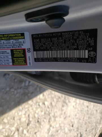 Photo 10 from auction – 2015 TOYOTA COROLLA L with VIN 2T1BURHE6FC366142