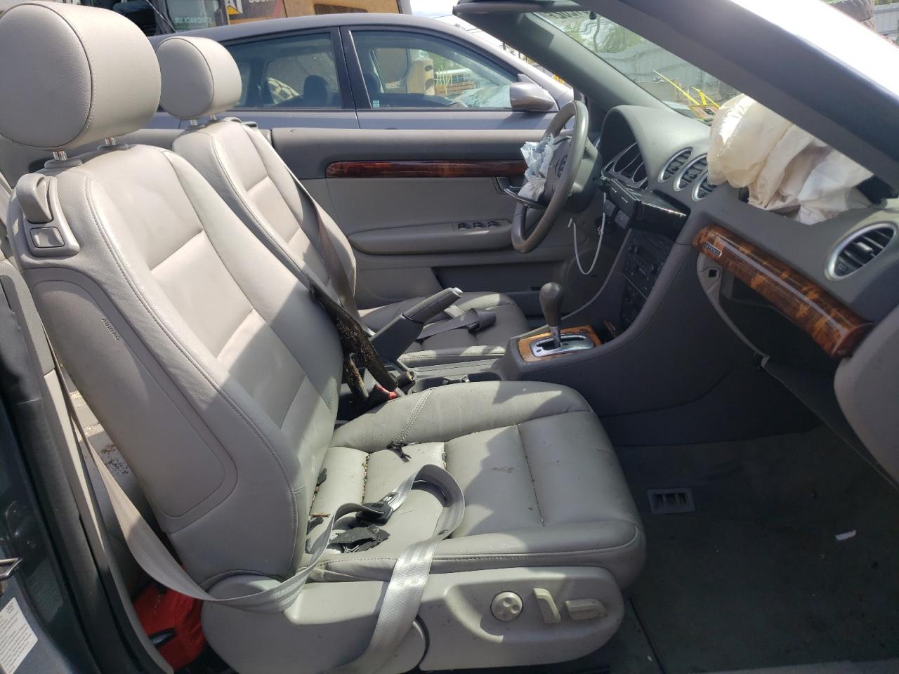 Photo 5 from auction – 2006 AUDI A4 QUATTRO with VIN WAUDT48H46K011216