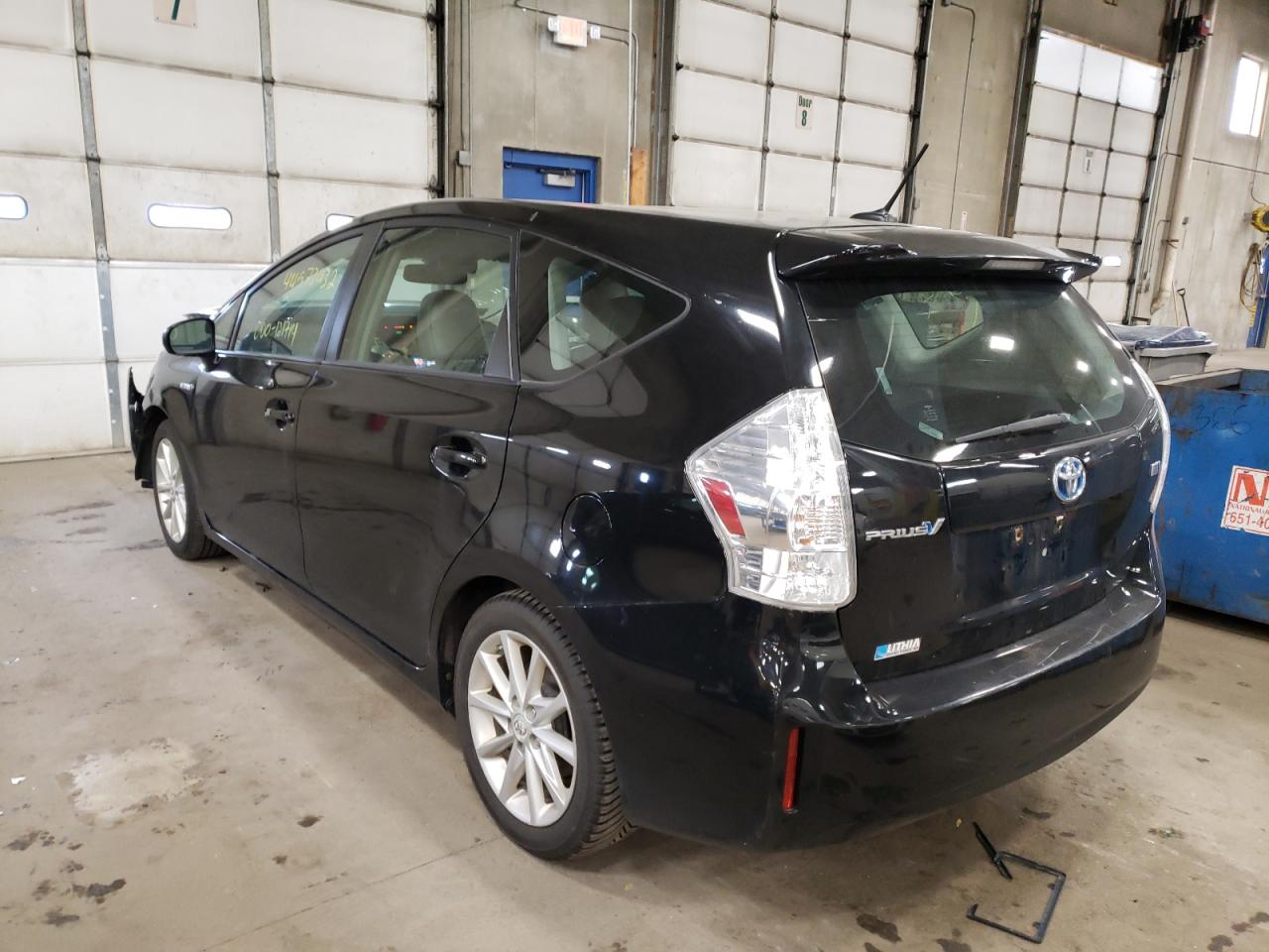 Photo 3 from auction – 2012 TOYOTA PRIUS V with VIN JTDZN3EU2C3019111