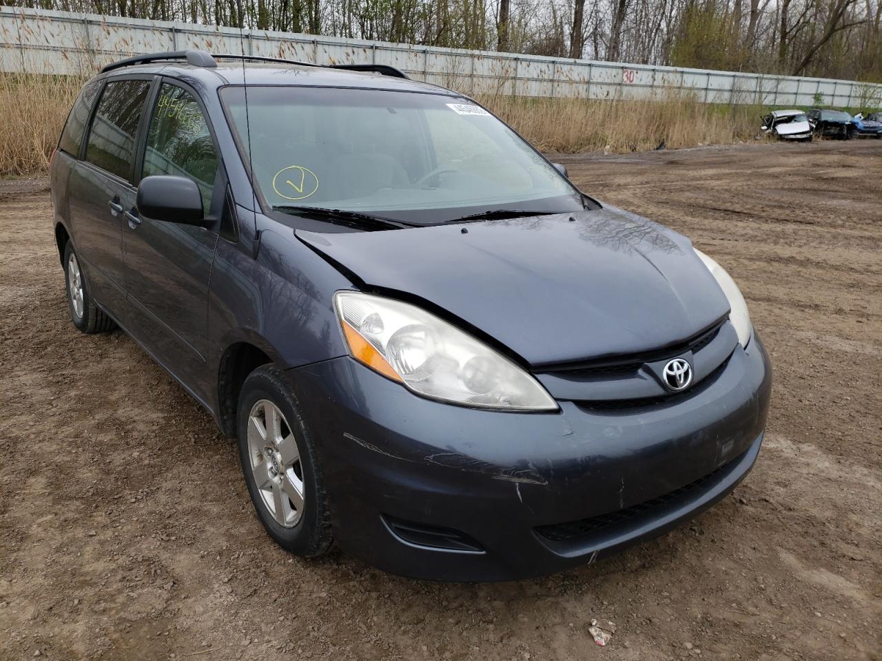 TOYOTA SIENNA CE 2008 with VIN 5TDZK23C98S166402 - Photo from auction