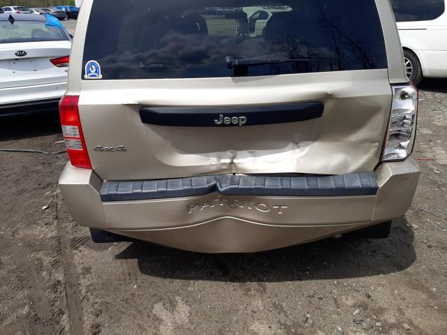 Photo 9 from auction – 2009 JEEP PATRIOT SP with VIN 1J4FF28BX9D113013