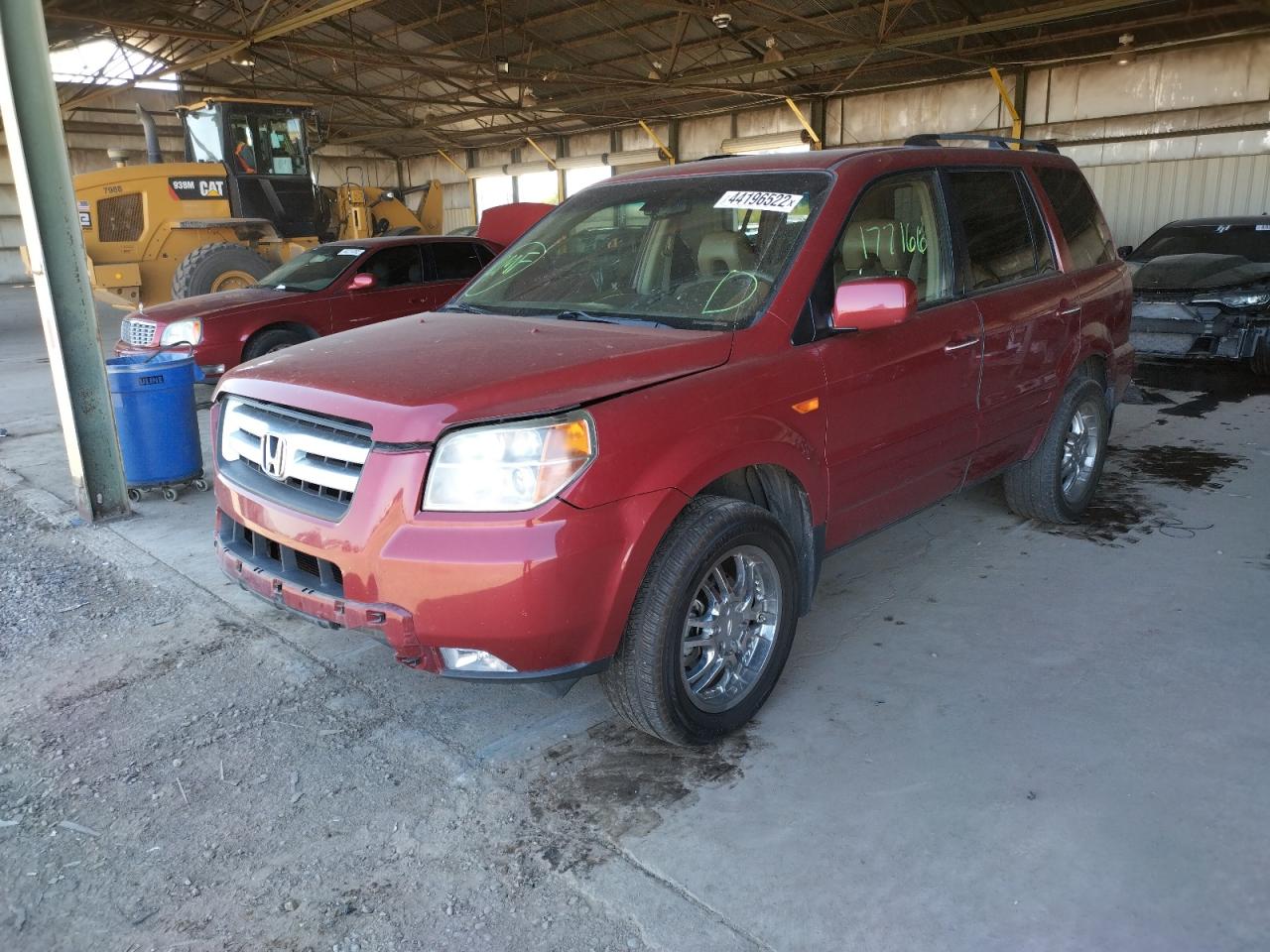 Photo 2 from auction – 2006 HONDA PILOT EX with VIN 5FNYF185X6B025666