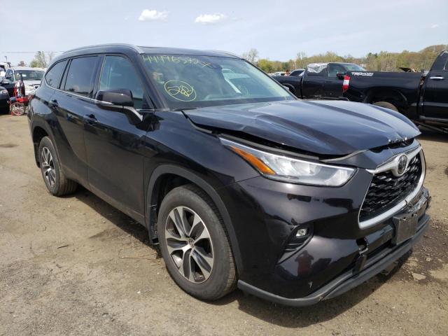 TOYOTA HIGHLANDER 2020 with VIN 5TDHZRBH8LS032079 - Photo from auction