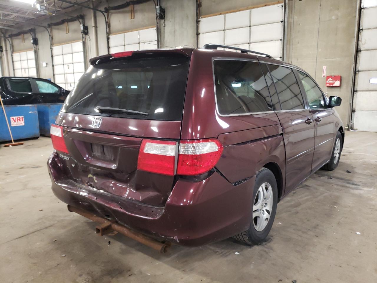 Photo 4 from auction – 2007 HONDA ODYSSEY EX with VIN 5FNRL38787B037990