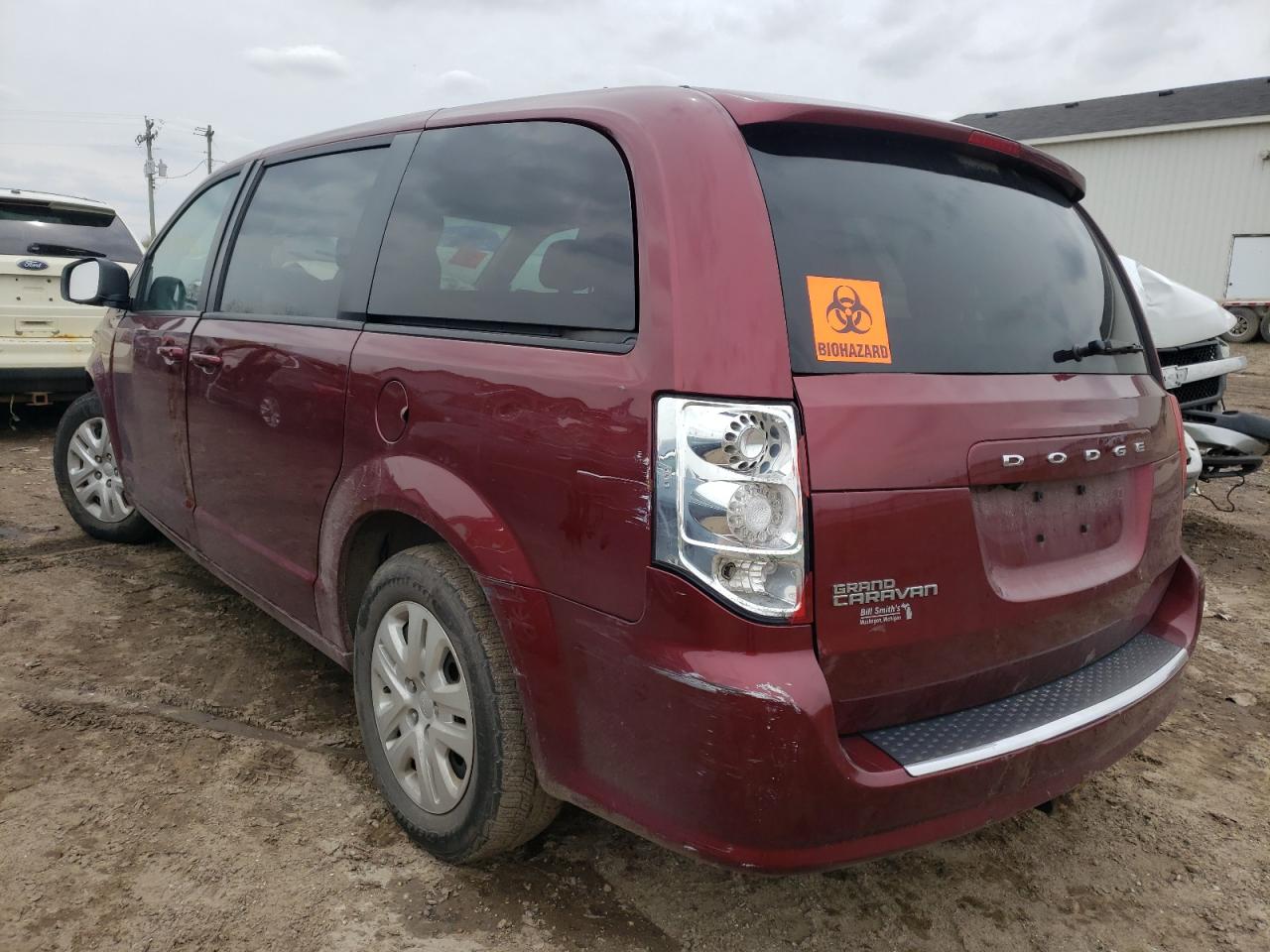 Photo 3 from auction – 2018 DODGE GRAND CARA with VIN 2C4RDGBG0JR309425