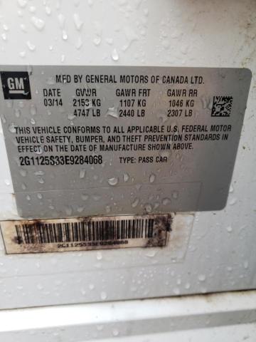 Photo 10 from auction – 2014 CHEVROLET IMPALA LT with VIN 2G1125S33E9284068
