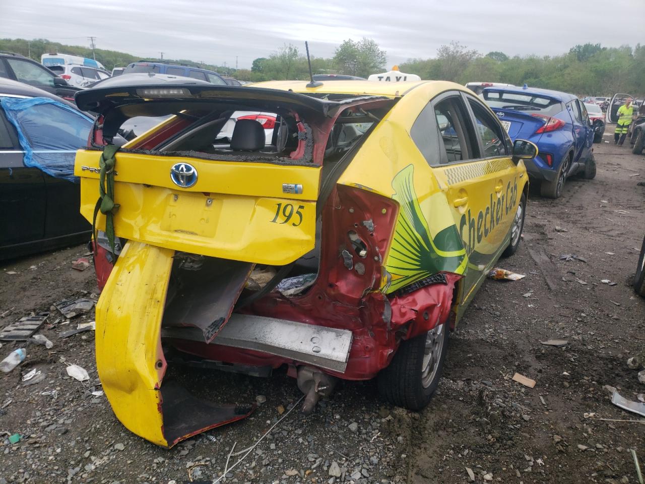 Photo 4 from auction – 2010 TOYOTA PRIUS with VIN JTDKN3DU4A0043024